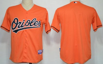 Custom Baltimore Orioles orange jersey