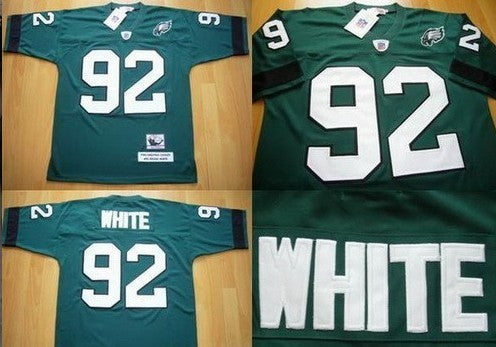 Reggie White Philadelphia Eagles green Throwback jersey