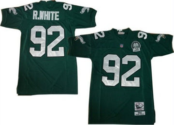 Reggie White Philadelphia Eagles green Throwback jersey