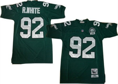 Reggie White Philadelphia Eagles green Throwback jersey