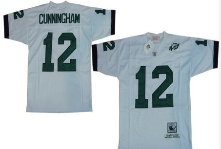 Randall Cunningham Philadelphia Eagles white Throwback jersey