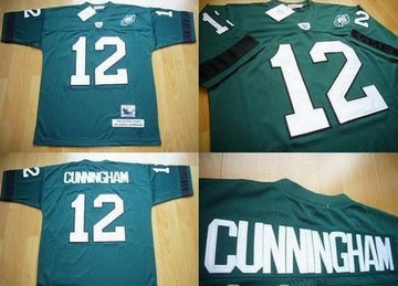 Randall Cunningham Philadelphia Eagles green Throwback jersey