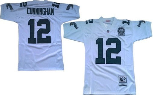 Randall Cunningham Philadelphia Eagles white Throwback jersey