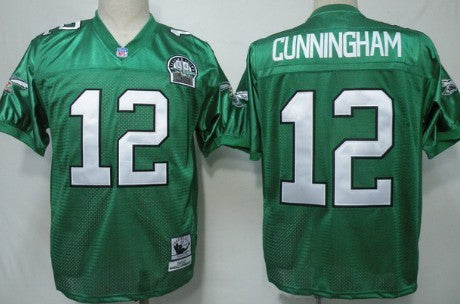 Randall Cunningham Philadelphia Eagles green Throwback jersey