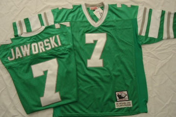 Ron Jaworski Philadelphia Eagles green Throwback jersey