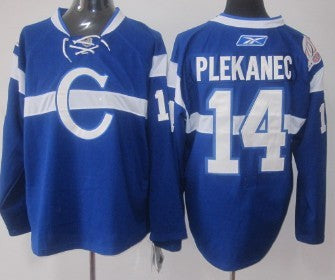 Tomas Plekanec Montreal Canadiens blue jersey