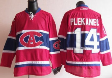 Tomas Plekanec Montreal Canadiens red jersey