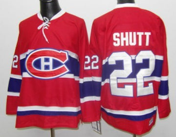 Steve Shutt Montreal Canadiens red Throwback jersey