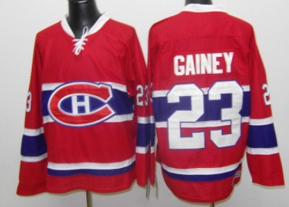 Bob Gainey Montreal Canadiens red Throwback jersey