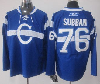 P.K. Subban Montreal Canadiens blue jersey