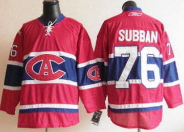 P.K. Subban Montreal Canadiens red jersey