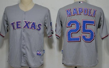 Mike Napoli Gary Texas Rangers jersey