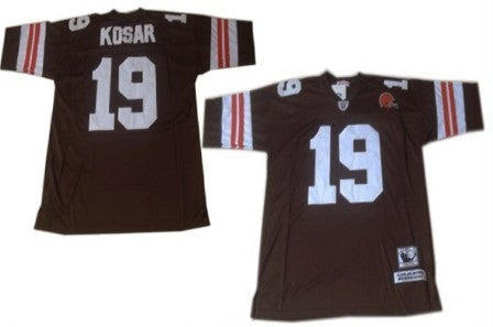Bernie Kosar Cleveland Browns brown Throwback jersey