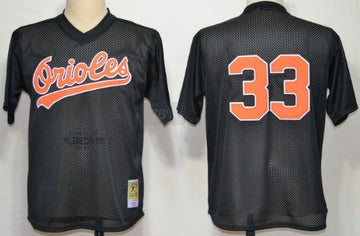 Eddie Murray Mesh Batting Practice Baltimore Orioles black Throwback jersey