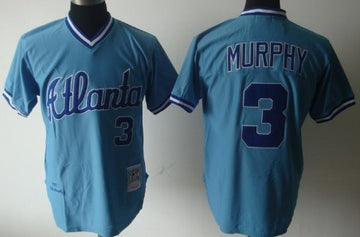 Dale Murphy Atlanta Braves blue Throwback jersey