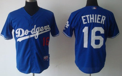 Andre Ethier Los Angeles Dodgers blue jersey