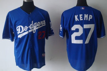 Matt Kemp Los Angeles Dodgers blue jersey
