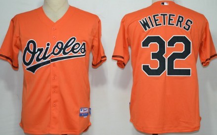 Matt Wieters Baltimore Orioles orange jersey