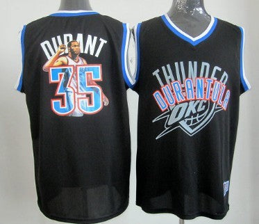 Kevin Durant Oklahoma City Thunder black Fashion jersey