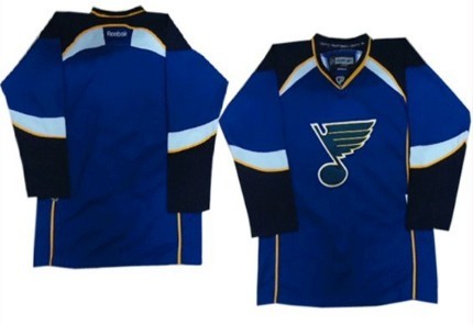Custom St. Louis Blues blue jersey