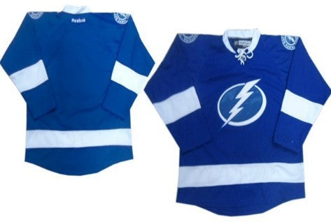 Blank New Tampa Bay Lightning blue jersey