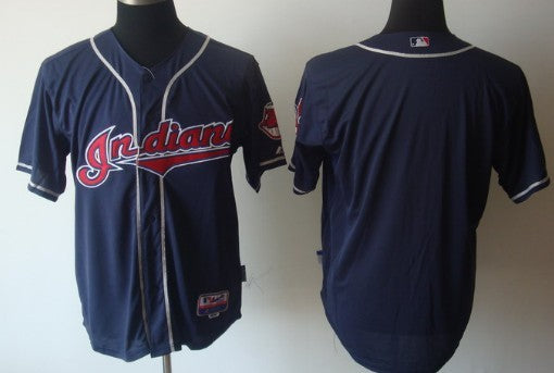 Custom Cleveland Guardians navy jersey