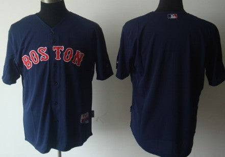 Custom Boston Red Sox navy jersey