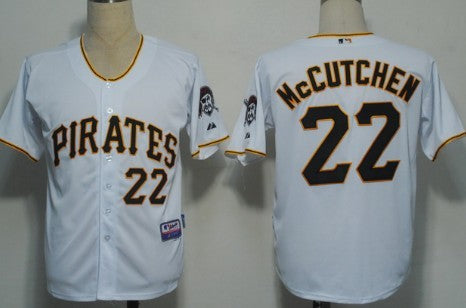 Andrew McCutchen Pittsburgh Pirates white jersey