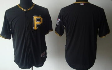 Custom Pittsburgh Pirates black jersey