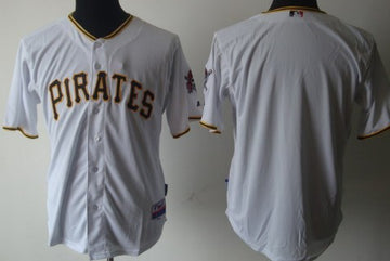 Custom Pittsburgh Pirates white jersey