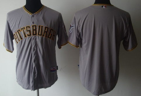 Custom Pittsburgh Pirates gray jersey
