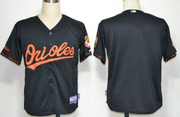 Custom Baltimore Orioles black jersey