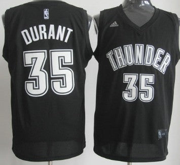 Kevin Durant Revolution Oklahoma City Thunder black jersey