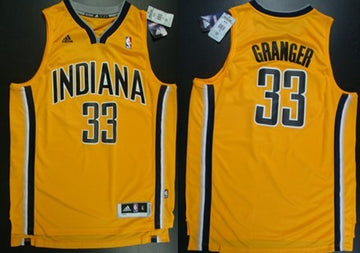 Danny Granger Revolution Indiana Pacers yellow jersey