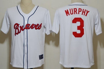 Dale Murphy Atlanta Braves white Throwback jersey