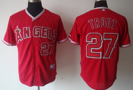 LA Los Angeles Angels red jersey