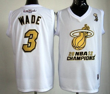Dwyane Wade Miami Heat white jersey