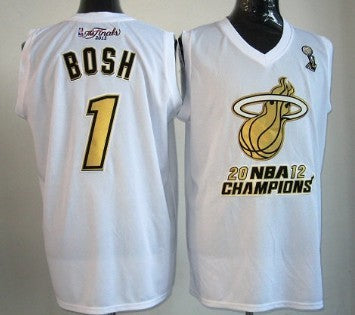 Chris Bosh Miami Heat white jersey