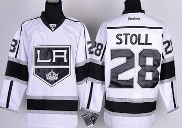 Jarret Stoll Los Angeles Kings white jersey