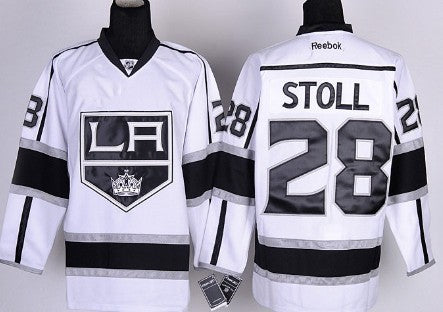 Jarret Stoll Los Angeles Kings white jersey