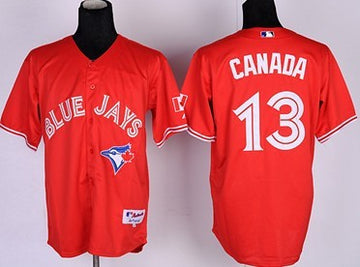 Canada Toronto Blue Jays red jersey