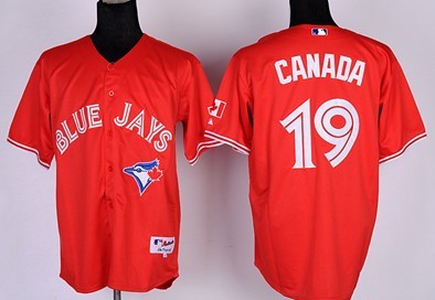 Canada Toronto Blue Jays red jersey