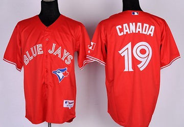 Canada Toronto Blue Jays red jersey