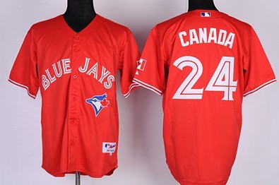 Canada Toronto Blue Jays red jersey