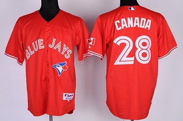 Canada Toronto Blue Jays red jersey
