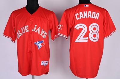 Canada Toronto Blue Jays red jersey