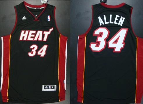 Ray Allen Revolution Miami Heat black jersey