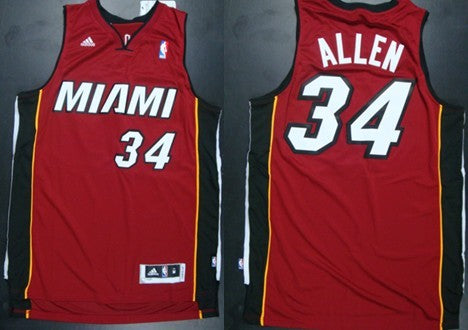 Ray Allen Revolution Miami Heat red jersey