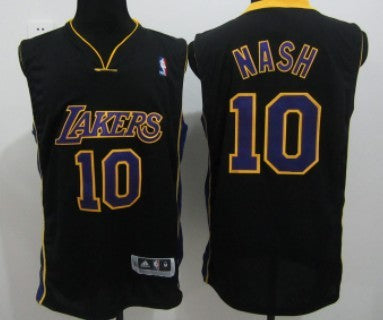 Steve Nash Los Angeles Lakers black jersey