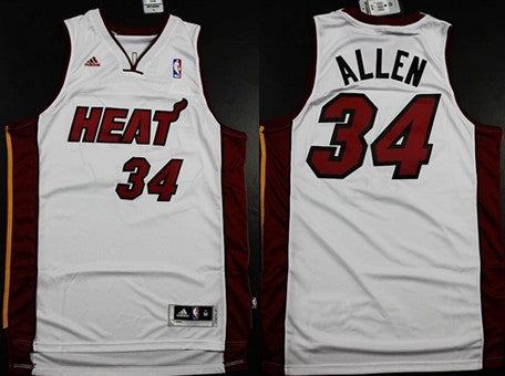 Ray Allen Revolution Miami Heat white jersey